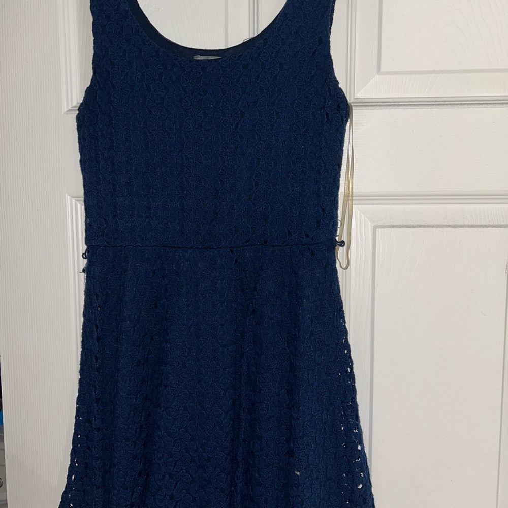 Lily Rose Navy Blue Dress